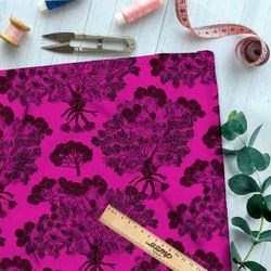 Ткань премиум габардин призрачные грёзы