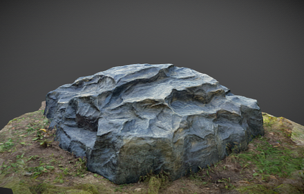 Камень на ТОПАС 140х130/50 Люкс - серый