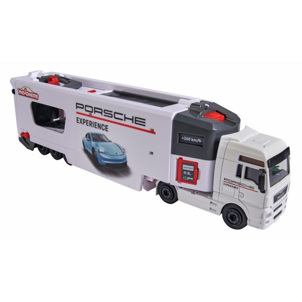 Majorette - Комплект Mobile Center Truck MAN TGX + 2 автомобиля Porsche 2 053 304