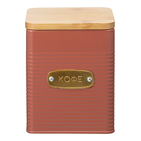 Банка для хранения кофе 1.7л Smart Solutions Irmel терракота