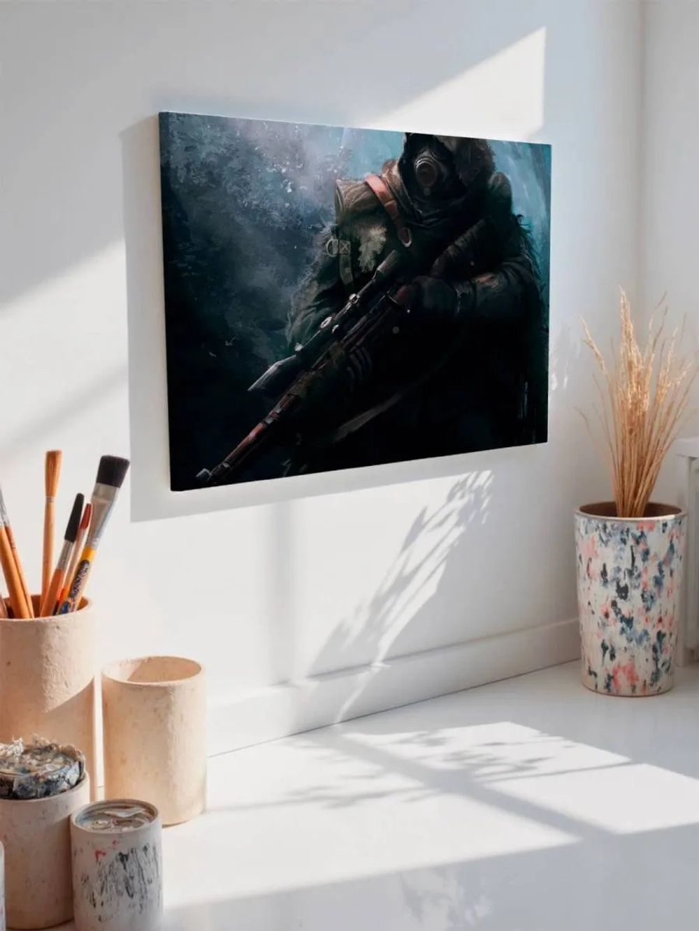 Картина на стену 40 X 50 Снайпер