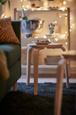 Табурет - KYRRE IКЕА, 45х42х48 см, КЮРРЕ ИКЕА, светло-бежевый