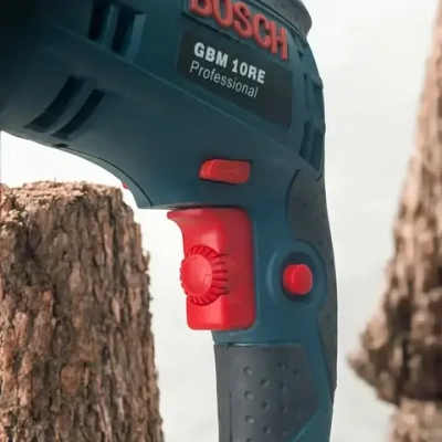 Дрель сетевая электрическая / Электродрель 450 Вт / Дрель ручная от сети