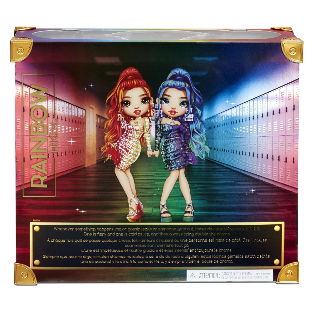 Набор кукол Rainbow High Twins Laurel & Holly De’Vious (Специальная серия)