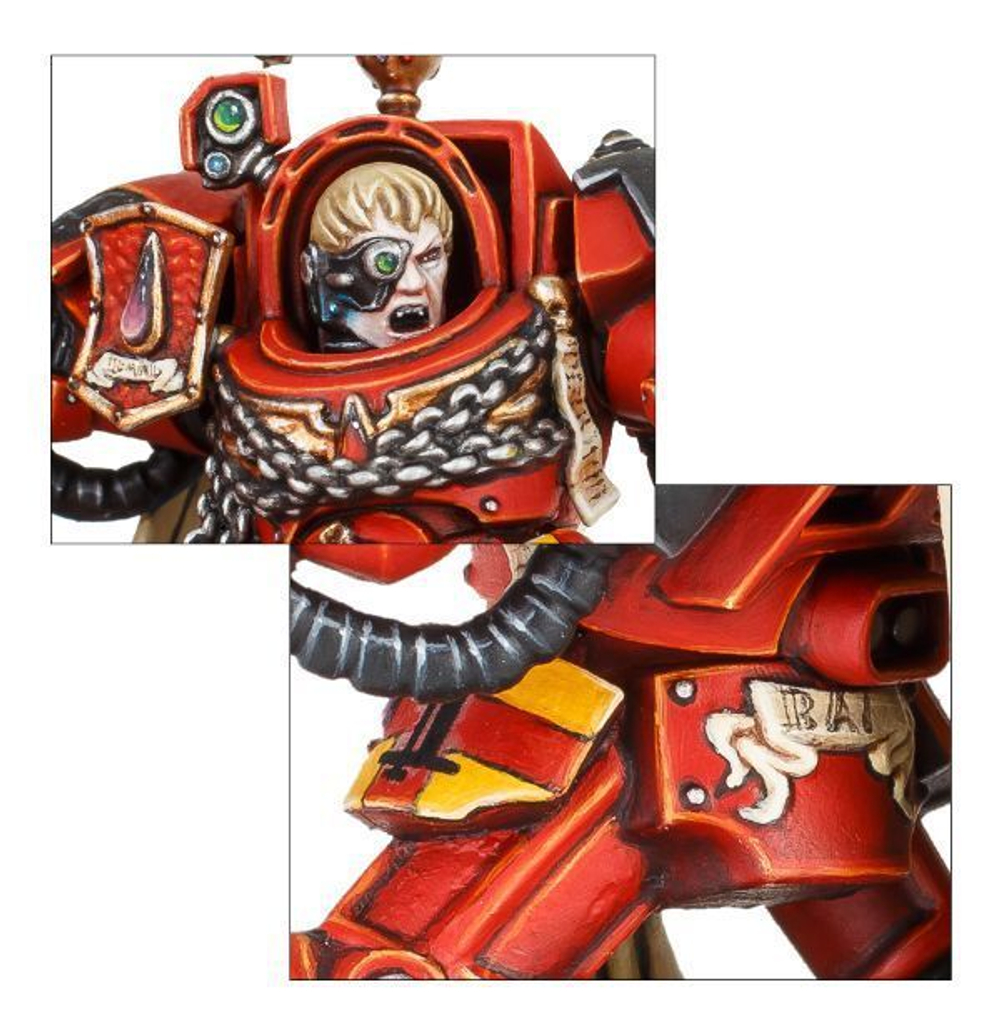 Blood Angels Captain In Terminator Armour
