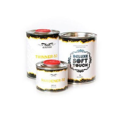 Deluxe Soft touch Matt Coat 2K Лак Матовый Тактильный с бархатистым эффектом, комплект Bugtone