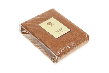 Покрывало 240х260 Luxberry Velvet рыжая замша