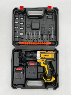 DeWalt Шуруповерт, 18 В, 50 Нм, 2 АКБ