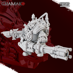 Grand Alliance Order Kharadron Overlords Dwarf Дварф с мегапушкой миниатюра для dnd, днд, pathfinder, фентези, Настольная игра, НРИ, Варгейм, РПГ