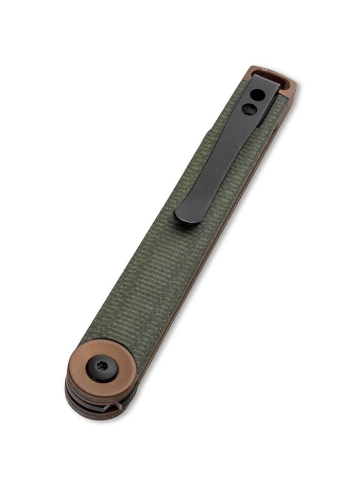 Нож Boker 01BO391 Kaizen Green Canvas Micarta