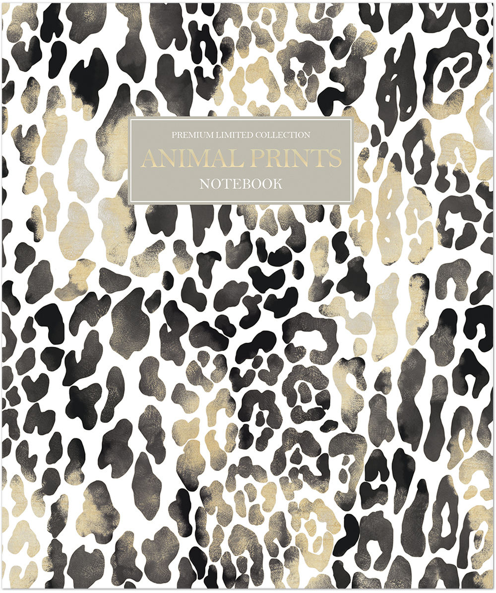 Тетрадь общая 48 листов на скрепке "Animal Print"