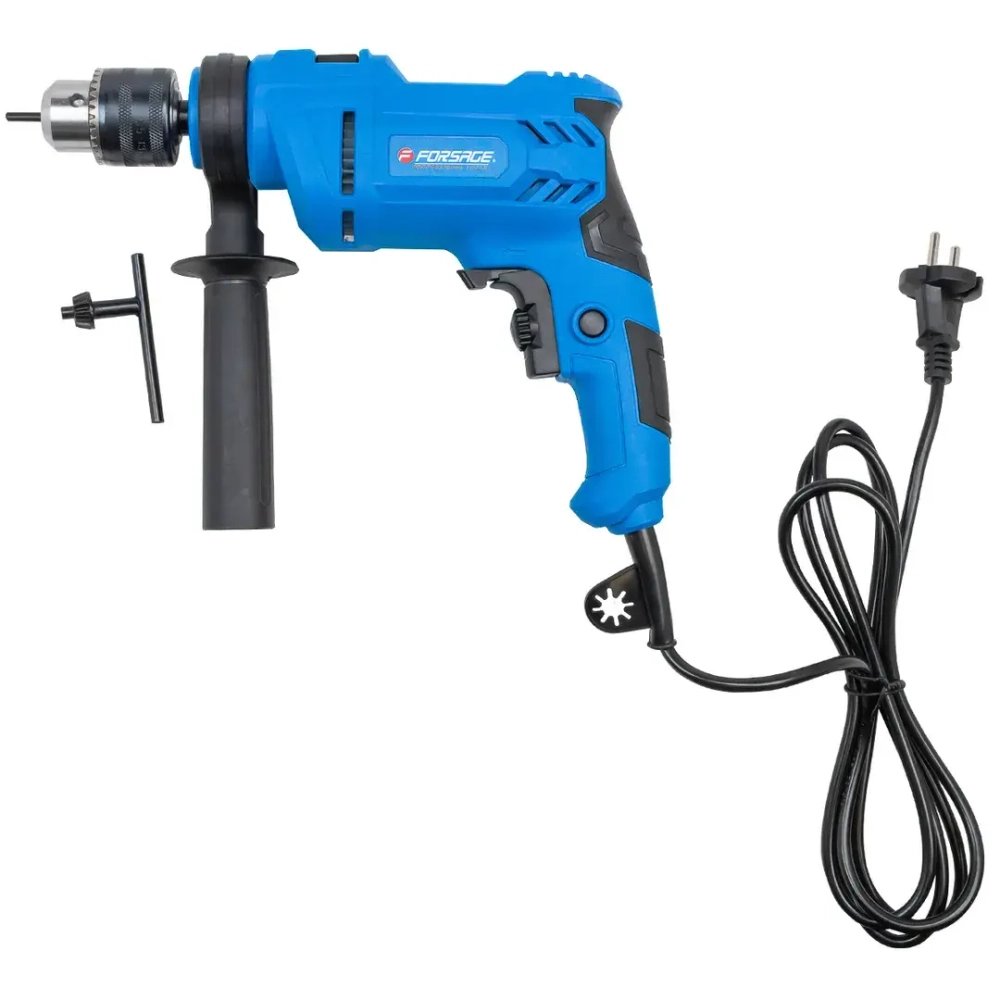 Дрель ударная электрическая (230V, 650W, 0-3000об/мин, патрон 1,5-13мм) Forsage F-Z1J-DH05-13