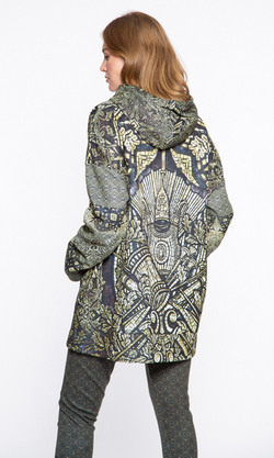 Худи "Три Империи", по мотивам мозаик на ст. метро «Комсомольская», созданным по эскизам Павла Корина
