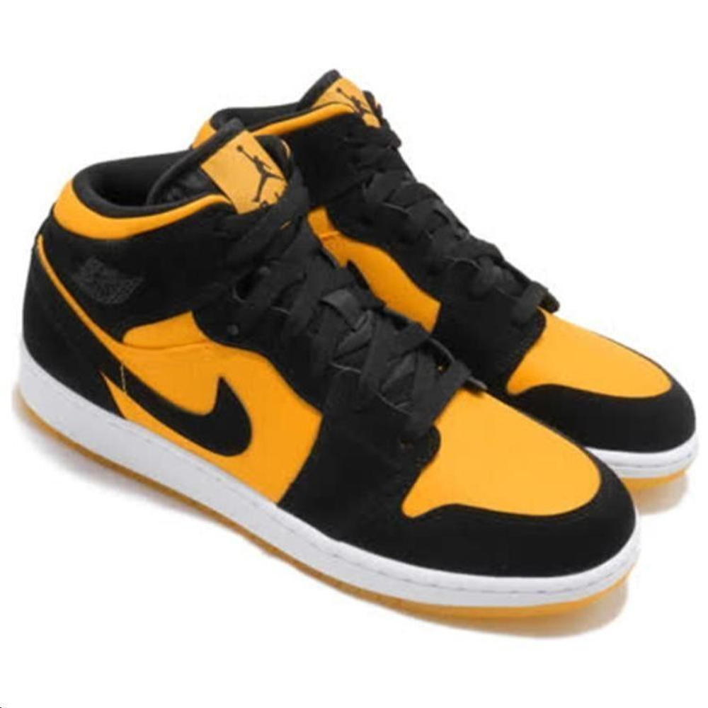 Кроссовки Jordan Air Jordan 1 Mid GS 2019 (Подростковая размерная сетка)