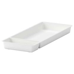 IKEA STÖDJA  (ИКЕА СТÖДЙА)  -  Вставка для ящика, белая, 20x50 см