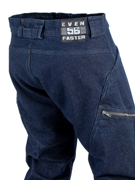 Мотоштаны Starks джинсовые CITY ZEN , муж., Comfort fit, CORDURA, Синий, Rinsed wash (36)