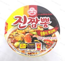 Корейская лапша со вкусом морепродуктов (острая) Jin Jjambbong Ramen, Ottogi (Оттоги), 115 гр.