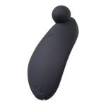 Черный вибростимулятор клитора 9см Satisfyer Spot On 2