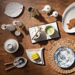 Блюдо «Кунстверк» веер;фарфор;,H=15,L=200,B=130мм;белый (Цвет: белый)