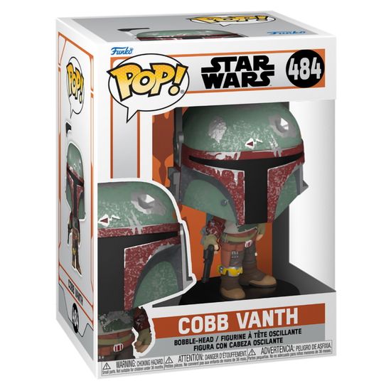 Фигурка Funko POP! Bobble Star Wars Mandalorian Cobb Vanth (Marshal) 54522