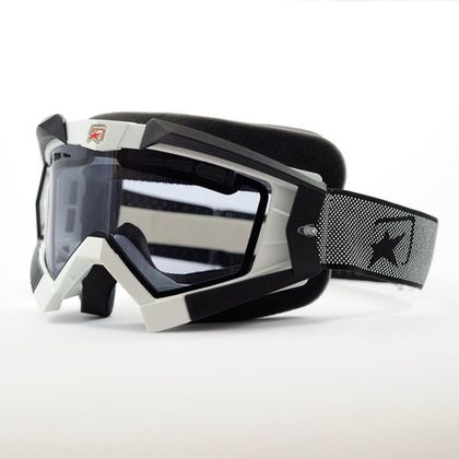 Маска снегоходная ARIETE SNOWMOBILE GOGGLES MEDIUM, бело-черный, двойная вентилируемая линза 13950-MBNA