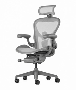 Кресло Herman Miller Aeron Carbon Matte, размер C