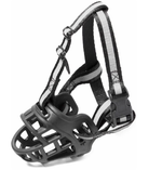 Намордник Triol силиконовый с нейлоновым ремешком №3, 80х50х115 мм