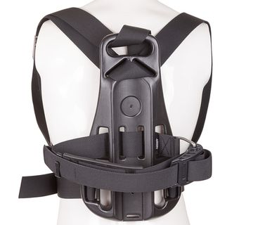 Спинка пластиковая Aquatec с ремнями для баллона