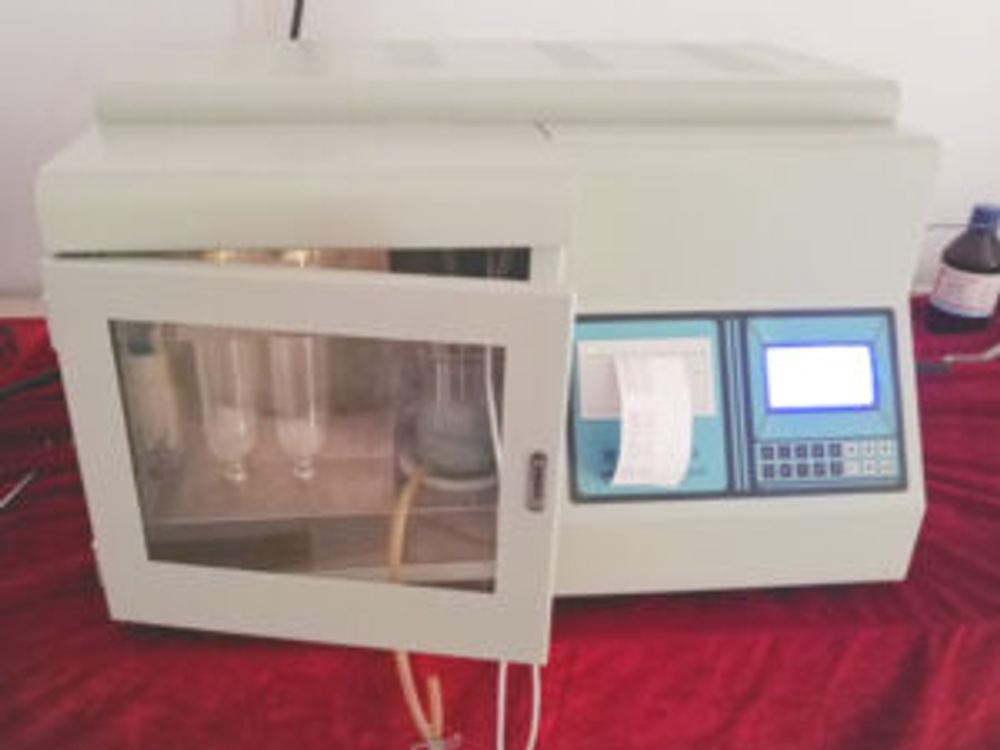 Sulfur content tester for coal, coke, gangue
