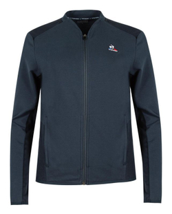 Женская Кофта теннисная Le Coq Sportif Training Perf FZ Sweat No.1 W - небесный