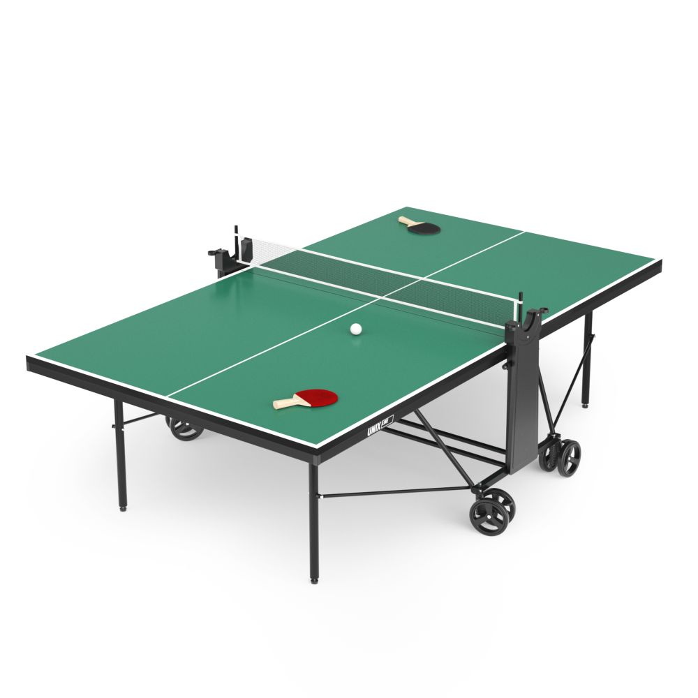 Теннисный стол UNIX Line Compact indoor 18mm MDF (Green)