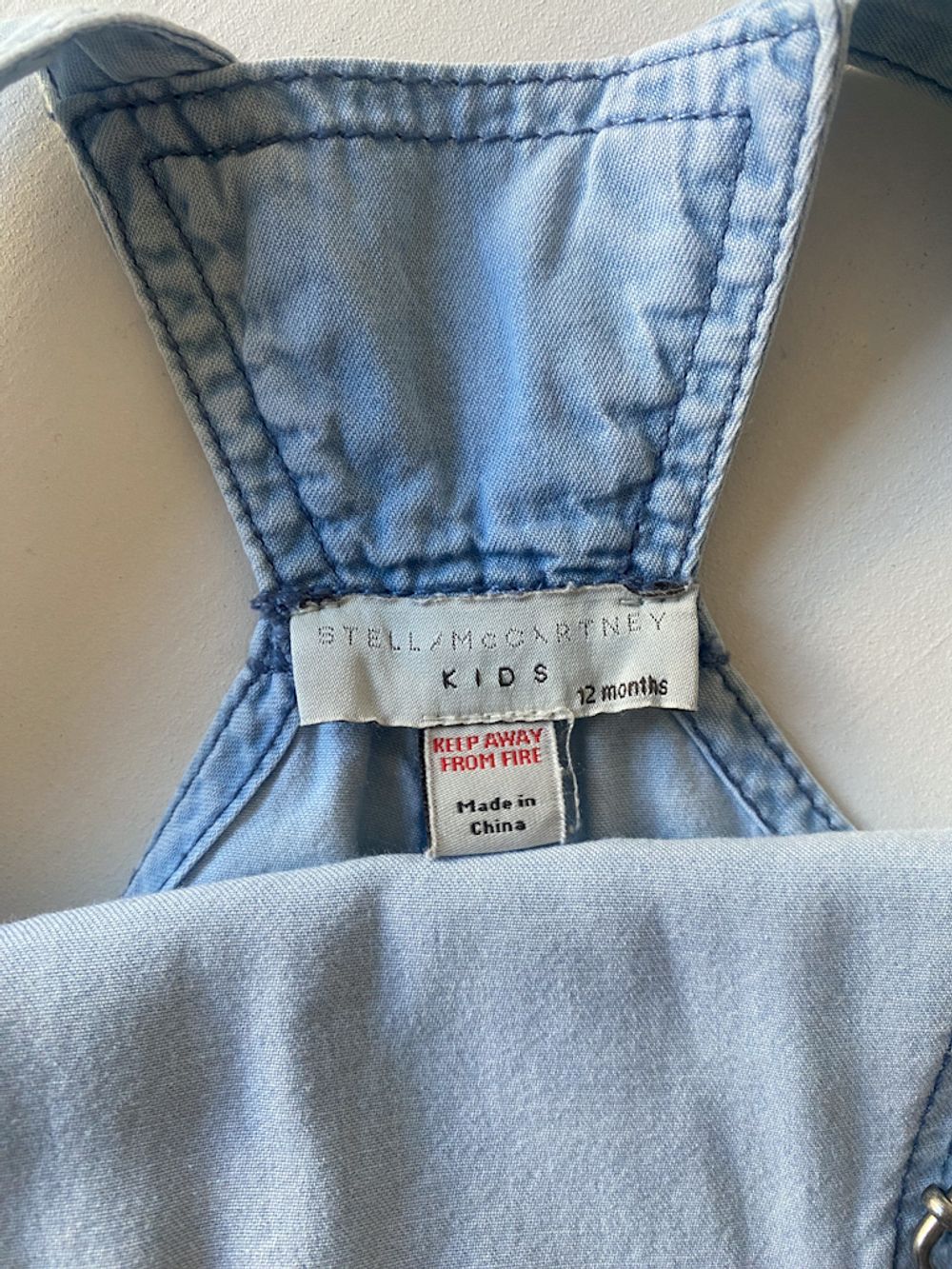 Джинсовый комбинезон  Stella McCartney, 80