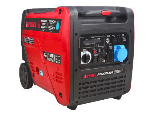 Двухтопливный инверторный генератор A-iPower A6000LiGS