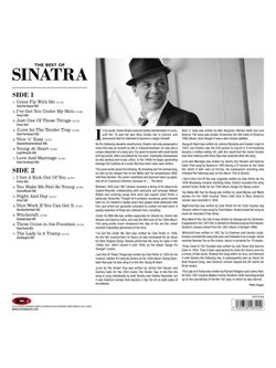 Frank Sinatra. The Best Of Sinatra (Blue LP). Новая запечатанная виниловая пластинка