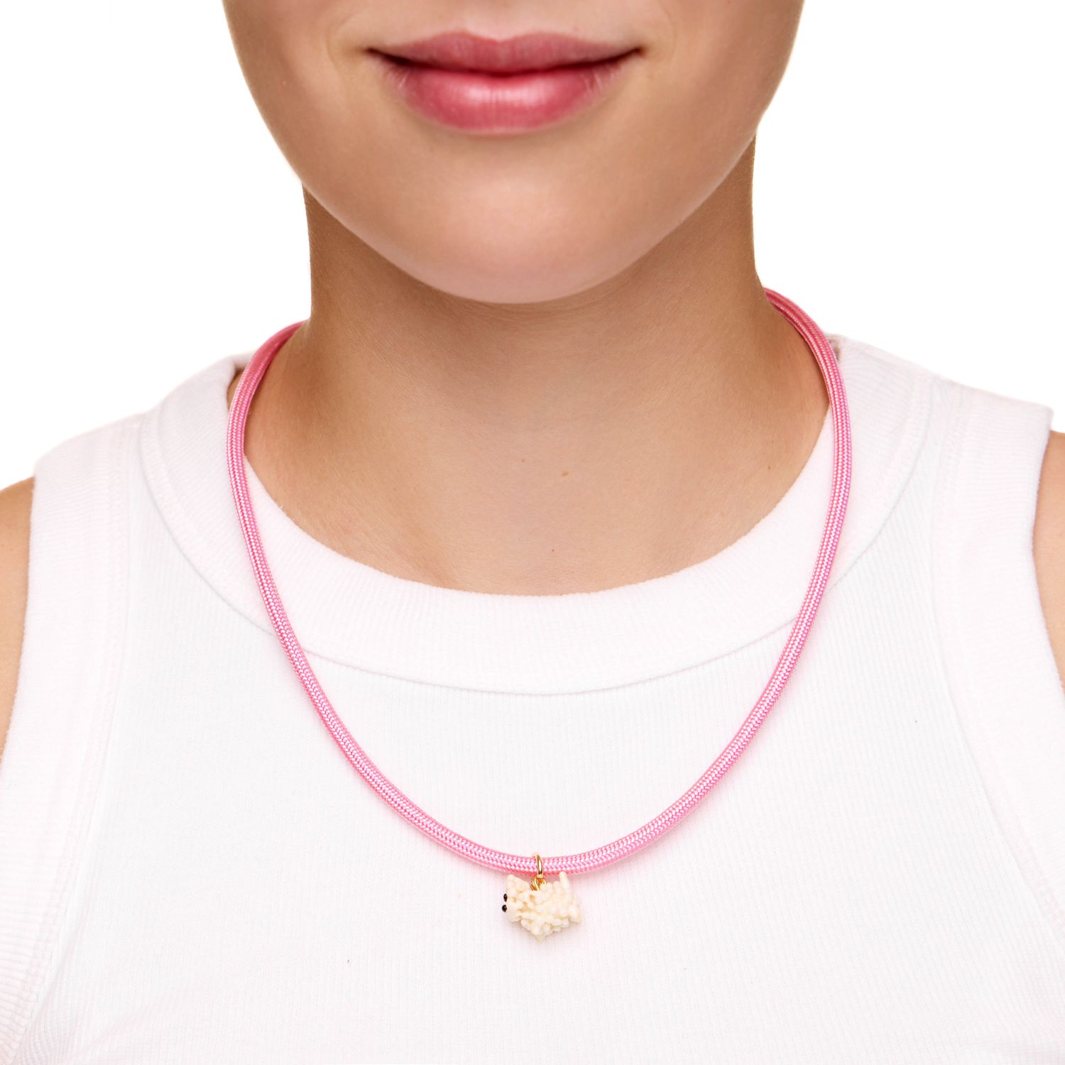 Колье Knitted Cutie Necklace - Maltipoo