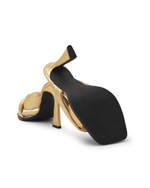 Кожаные шлепанцы corinne sabot Pinko - золотой(100654 A0O5)