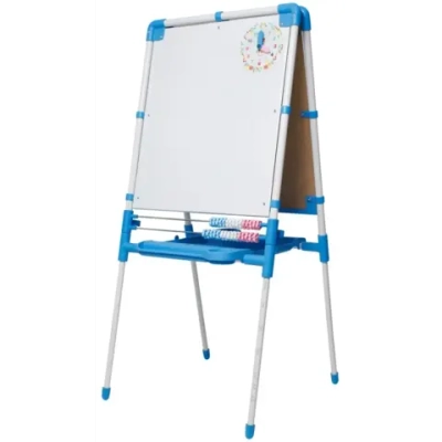 Доска знаний-мольберт двусторонний (INKDE1/Blue голубой)