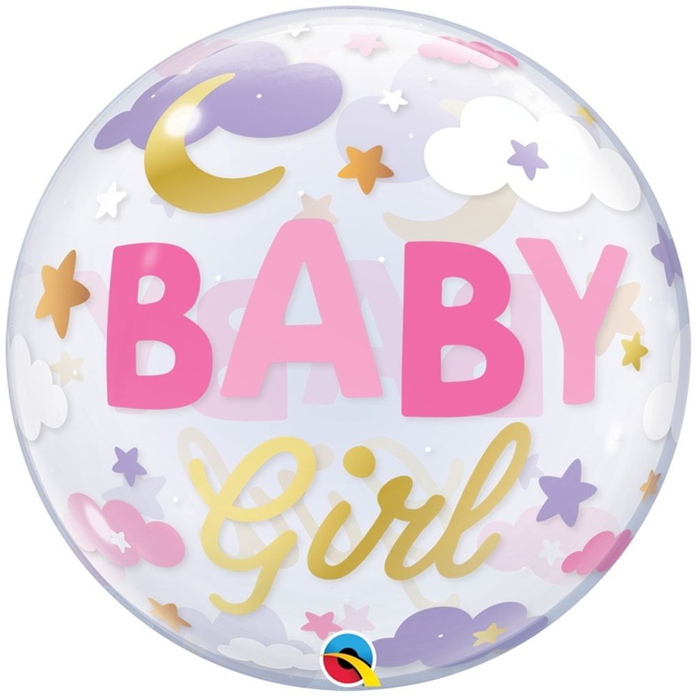 Шар Баблс Baby Girl Детские грезы