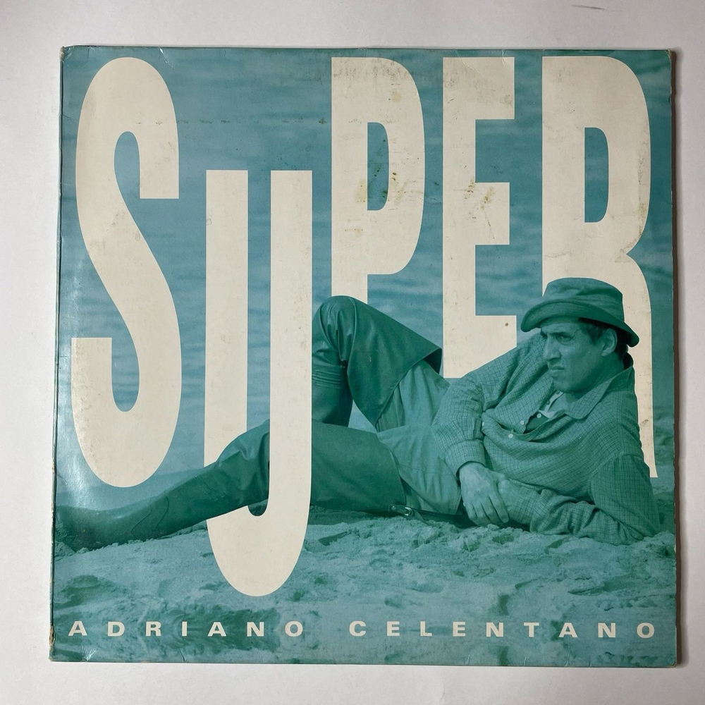 Винтажная виниловая пластинка LP Adriano Celentano Адриано Челентано Super Best (Germany 1992)