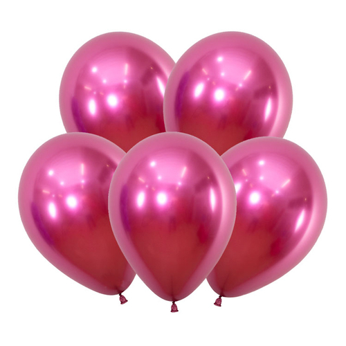S 5" Зеркальные Рефлекс Фуксия / Reflex Fuchsia / 50 шт.