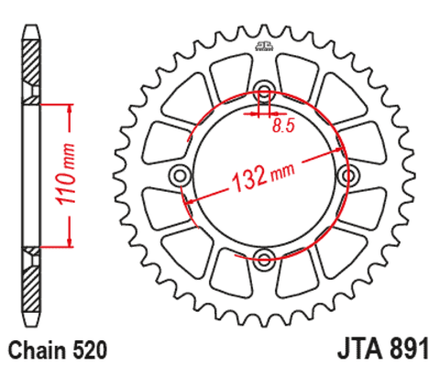 Звезда JTA891.48ORG