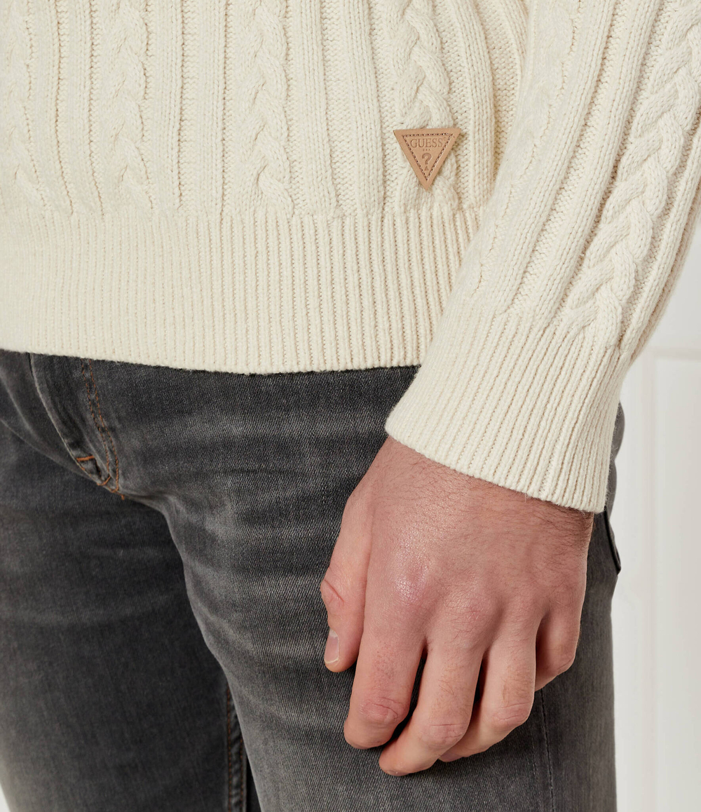 Гольф EVANDER GUESS - бежевый(M4BR18 Z3HD1)