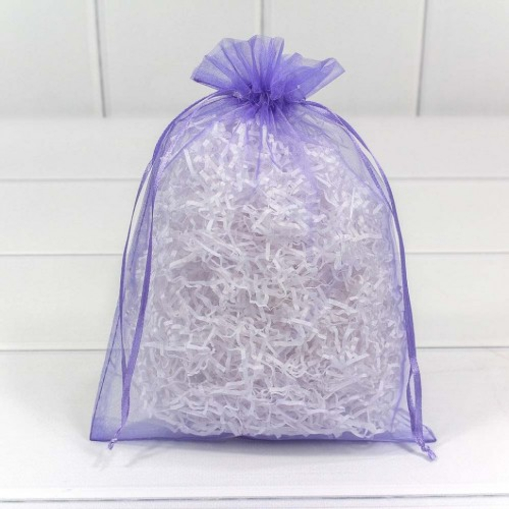 Мешочек 17х23см Органза (Сиреневый)