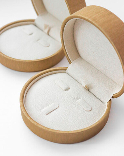 Футляр полукруглый, серия "ДОННА", 100х90х45 мм