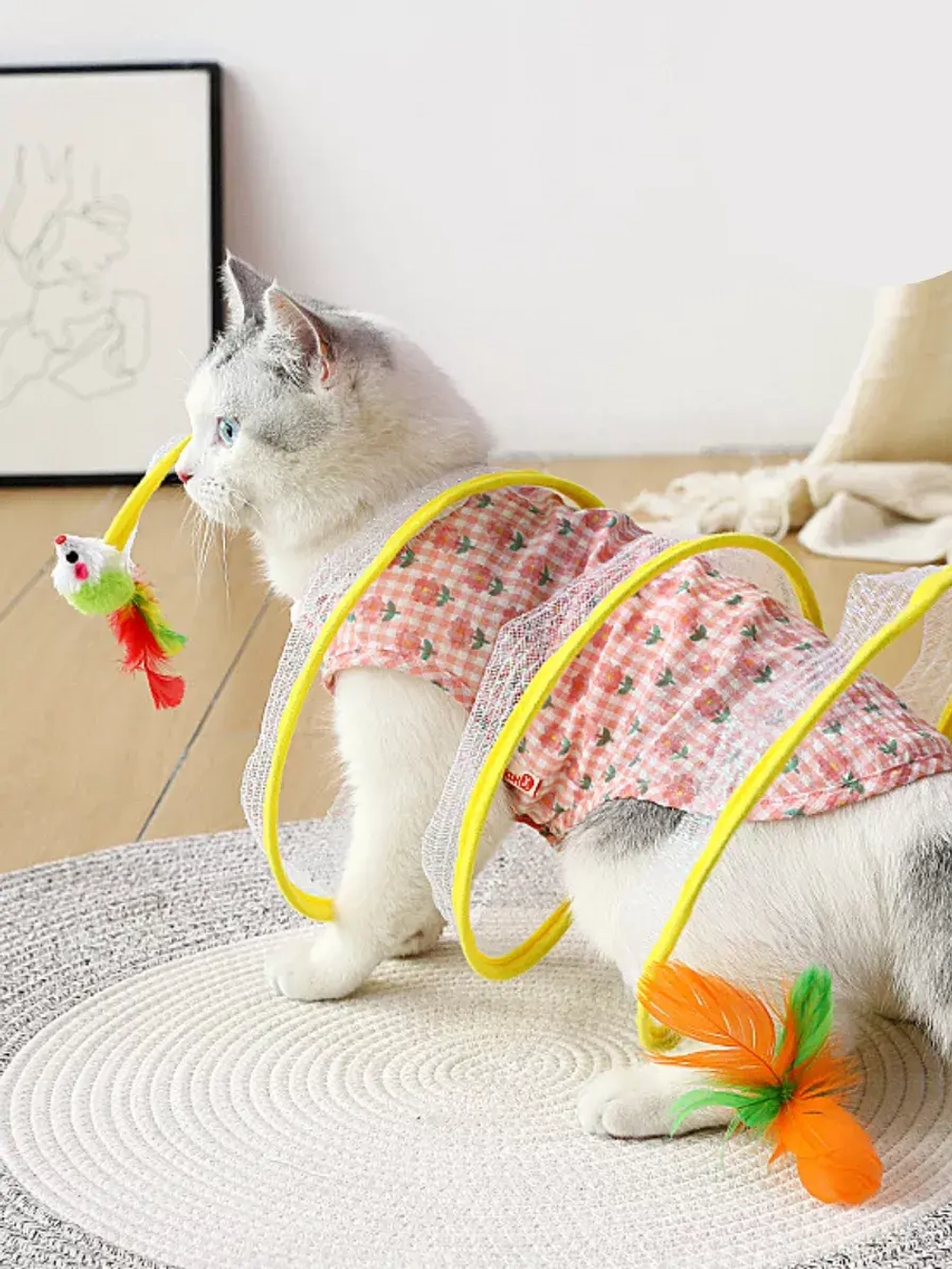 Тоннель-игрушка для кошек