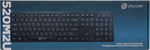 Клавиатура OKLICK Keyboard 520M2U Black &lt;USB&gt; 104КЛ  +2xUSB port  &lt;1061587&gt;