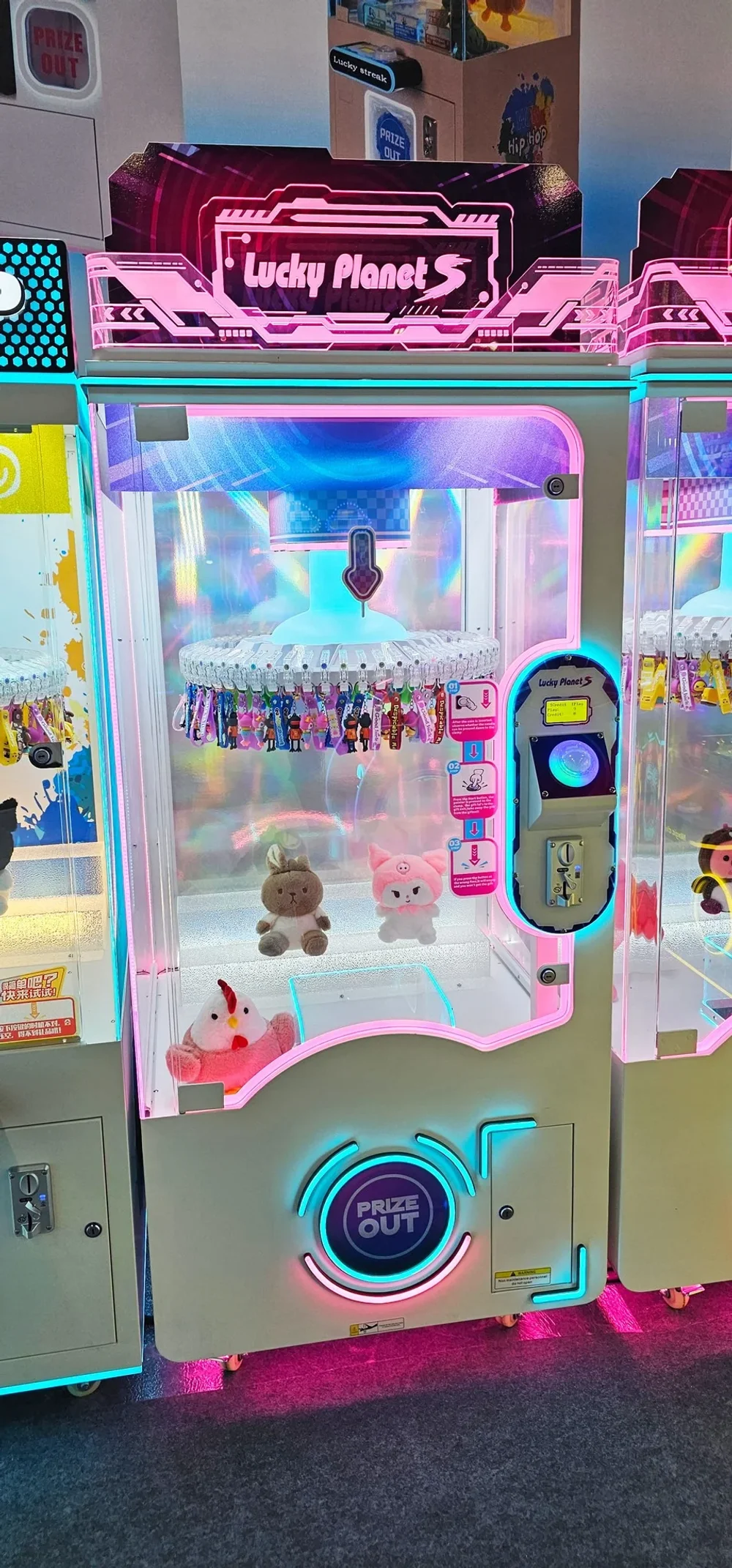 Призовой автомат прищепка «Галактический квест»