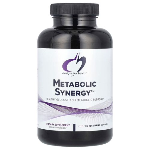 Designs For Health, Metabolic Synergy™, 180 Vegetarian Capsules