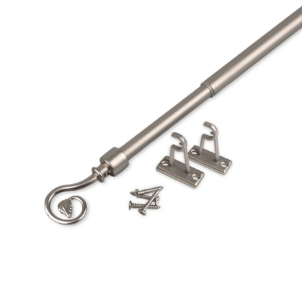 Мини-карниз «Лукка» Хром матовый