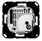 Donel Механизм терморегулятора с внешним датчиком пола, AC230V, 16A, серия DTEF